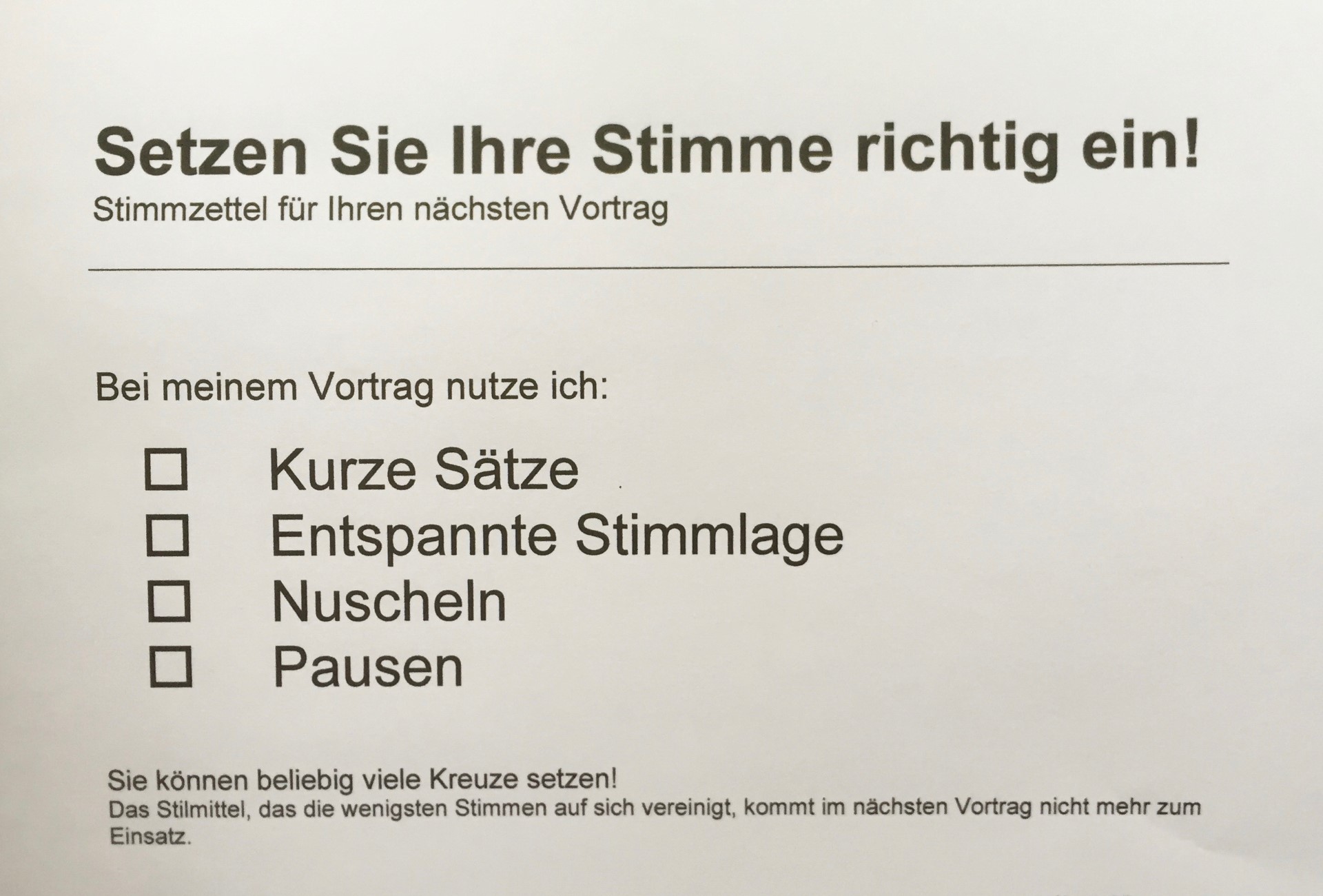 Wie Sie Ihrer Stimme mehr Ausdruck verleihen